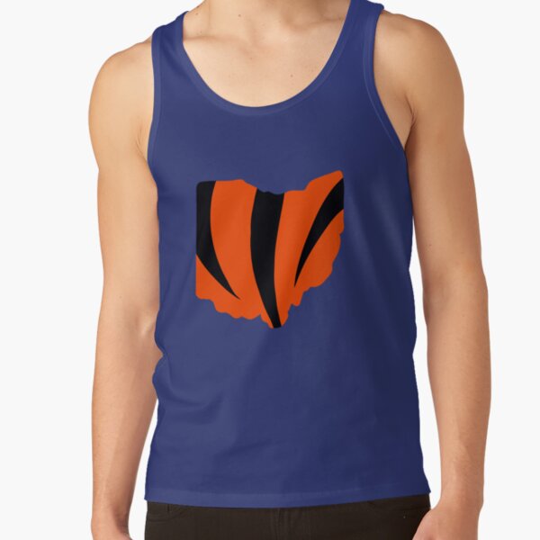 Official Cincinnati Bengals Tank Tops, Bengals Sleeveless Shirts, Racerback  Tanks