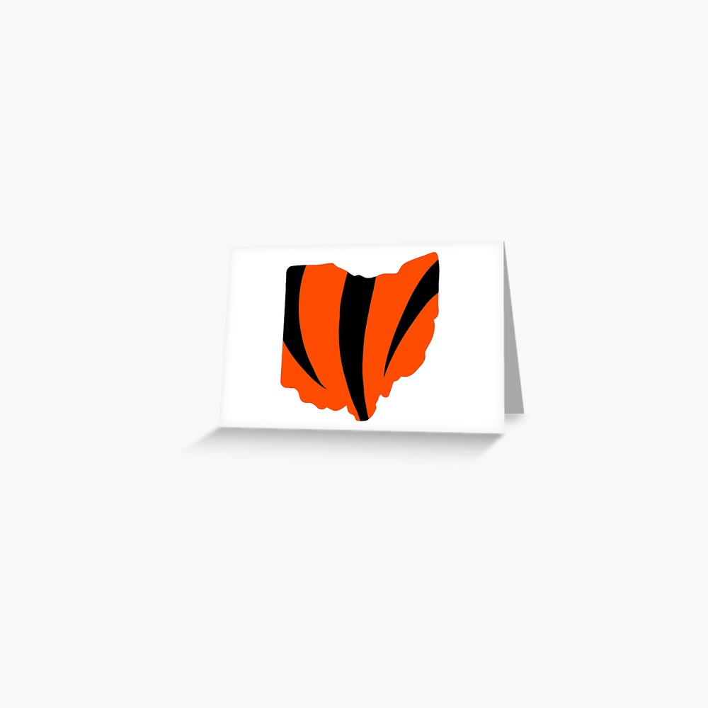 Let's Go Bengals Greeting Card