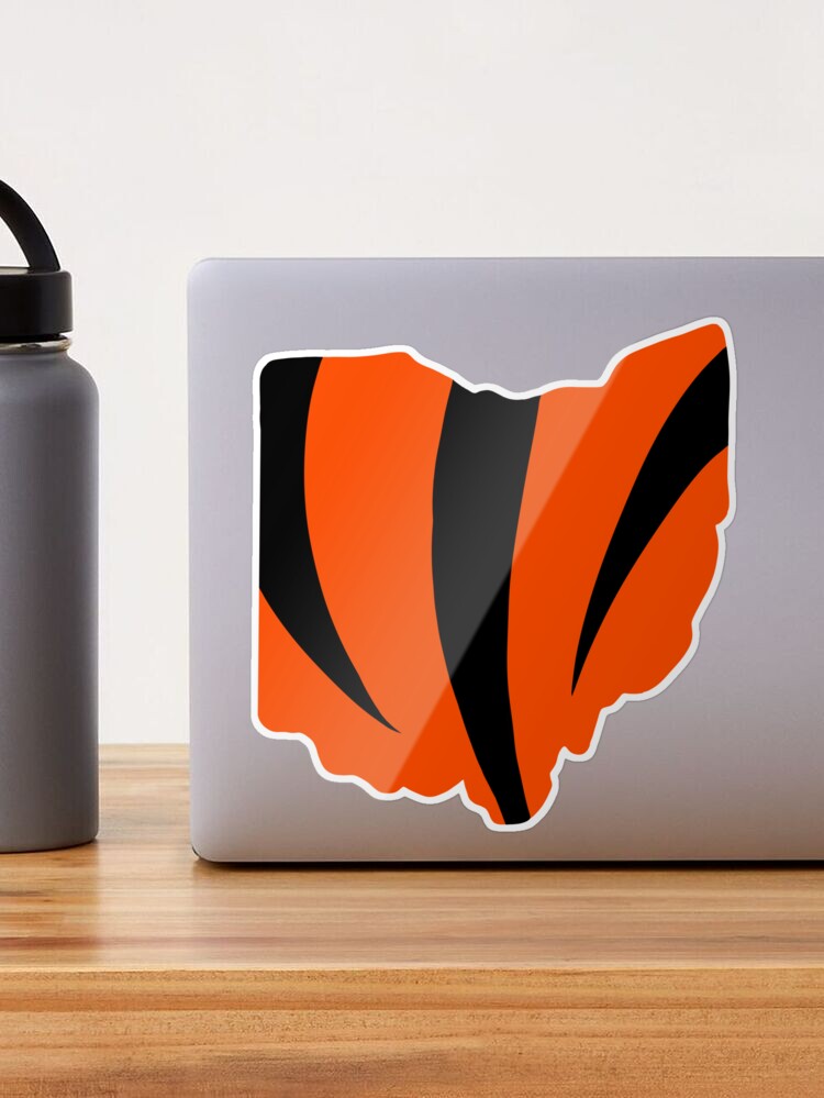 Official NFL Cincinnati Bengals Orange & Black Insulated Bottle