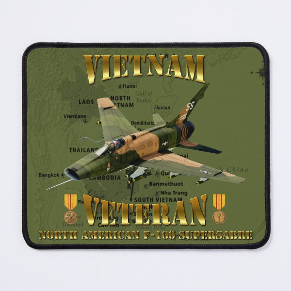 Item preview, F-100 Super Sabre Vietnam Veteran designed and sold by Mil Merchant.