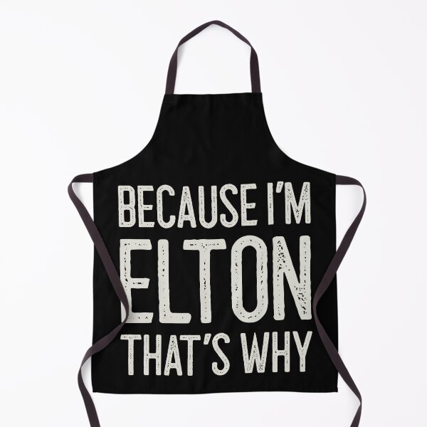 Item preview, Because I’m Elton That’s Why Funny Personalized Name designed and sold by MariosNydras.