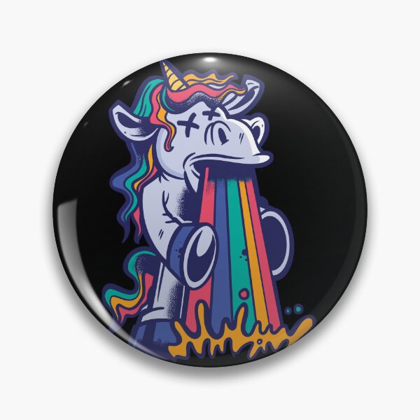 Item preview, Unicorn Rainbow Vomit Vomiting Rainbow designed and sold by MasterKlaw.