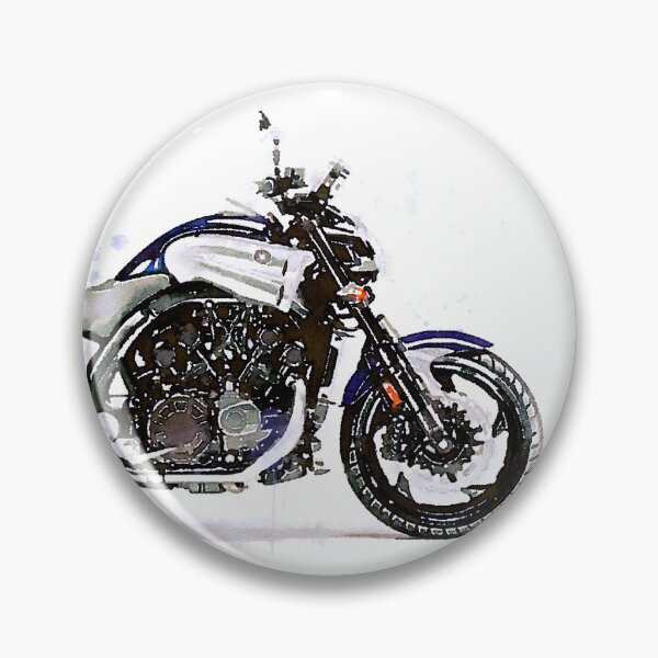 Item preview, Watercolor Japan Muscle bike Motorcycle - original watercolor by Vart. designed and sold by vartstudio.