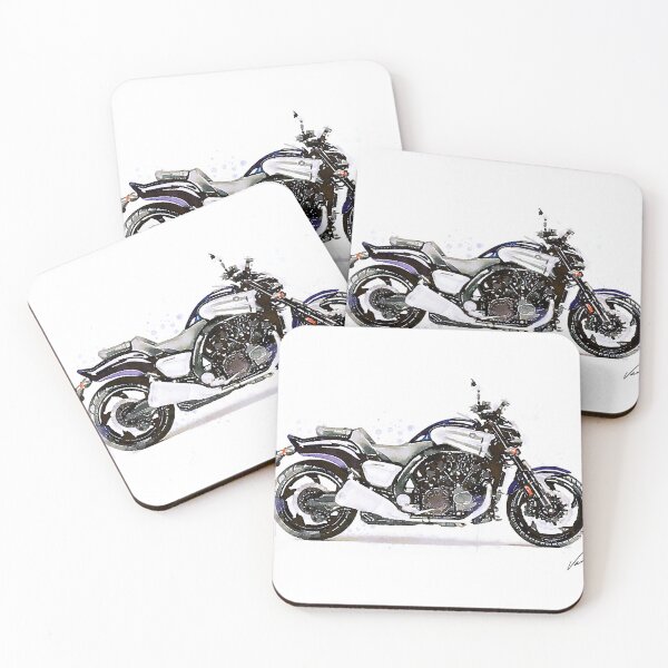 Item preview, Watercolor Japan Muscle bike Motorcycle - original watercolor by Vart. designed and sold by vartstudio.