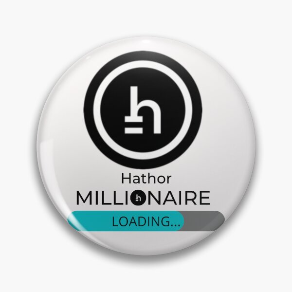 Item preview, Hathor Crypto Logo Millionaire designed and sold by HassanDesigns.