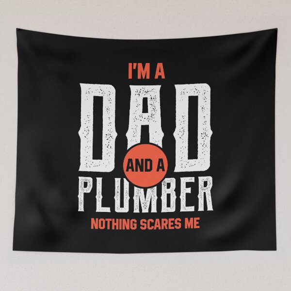 Item preview, I'm A Dad And Plumber - Funny Job designed and sold by DiogoCalheiros.