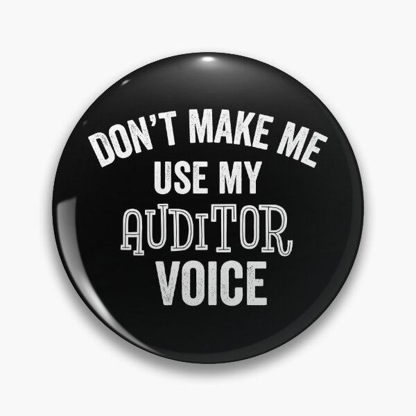 Item preview, Funny Auditor Voice Sarcastic Accountant Auditing Gift designed and sold by carlhunt99.