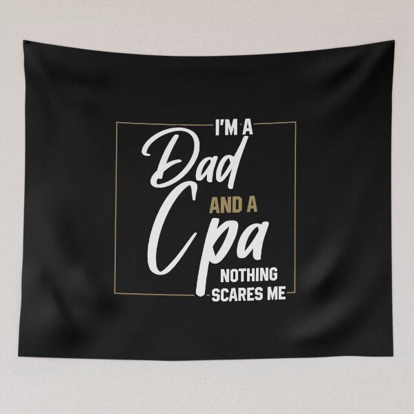 Item preview, I'm A Dad And CPA - Funny Job designed and sold by DiogoCalheiros.