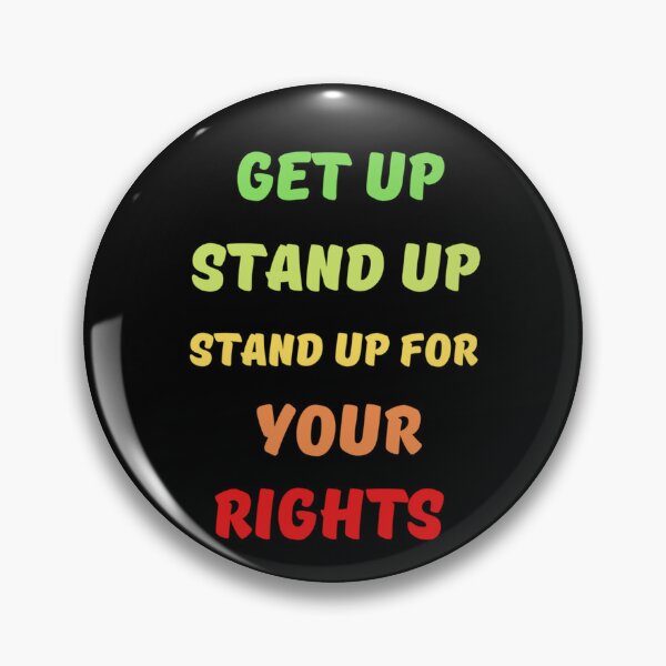 Item preview, Get Up Stand Up Stand Up For Your Rights Bob Marley Lyrics designed and sold by TheLomiLoveBus.
