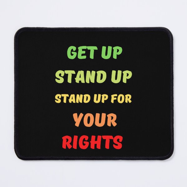 Item preview, Get Up Stand Up Stand Up For Your Rights Bob Marley Lyrics designed and sold by TheLomiLoveBus.