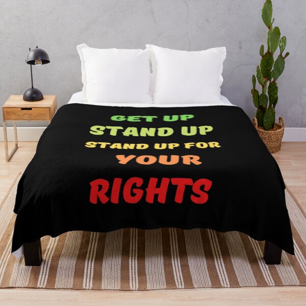 Item preview, Get Up Stand Up Stand Up For Your Rights Bob Marley Lyrics designed and sold by TheLomiLoveBus.
