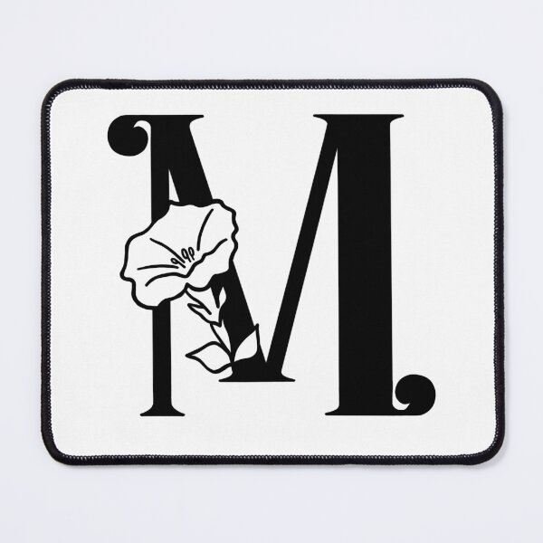 Item preview, Floral M Monogram designed and sold by Joellen Armstrong.