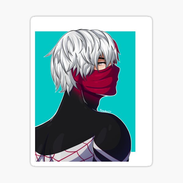 "SpiderTodoroki" Sticker for Sale by kiradax27 Redbubble
