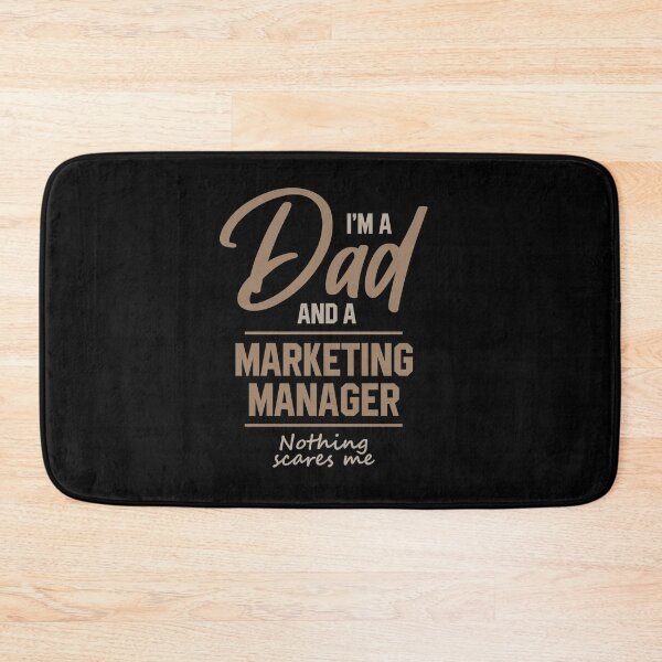 Item preview, I'm A Dad And Marketing Manager - Funny Job designed and sold by DiogoCalheiros.