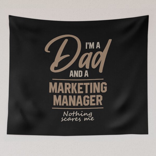 Item preview, I'm A Dad And Marketing Manager - Funny Job designed and sold by DiogoCalheiros.