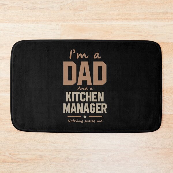 Item preview, I'm A Dad And Kitchen Manager - Funny Job designed and sold by DiogoCalheiros.