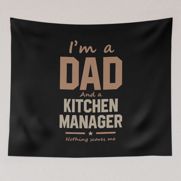 Item preview, I'm A Dad And Kitchen Manager - Funny Job designed and sold by DiogoCalheiros.