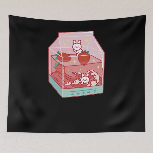 Item preview, Strawberry milk designed and sold by zaher97.