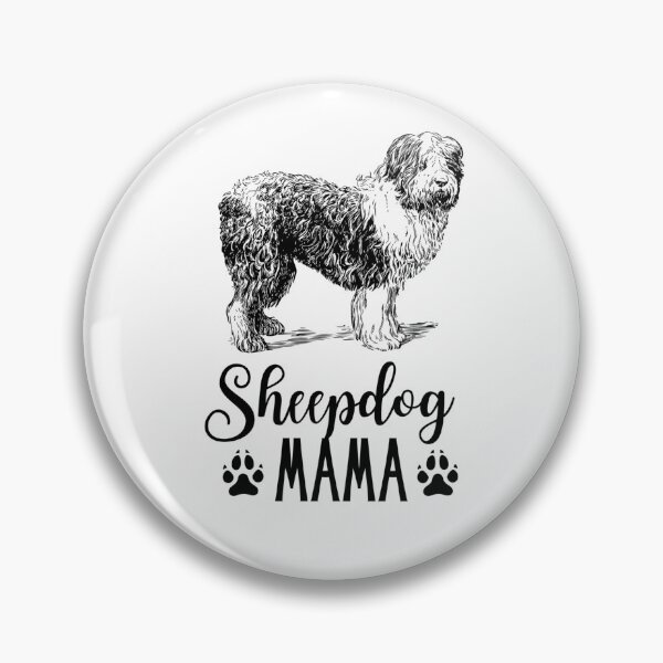 Item preview, Sheepdog Mama | Sheepdog Mom | Sheepdog Gift designed and sold by Presto Prints Design.