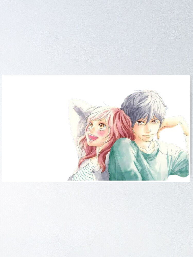 Ao Haru Ride Blue Spring Ride Romantic Poster for Sale by