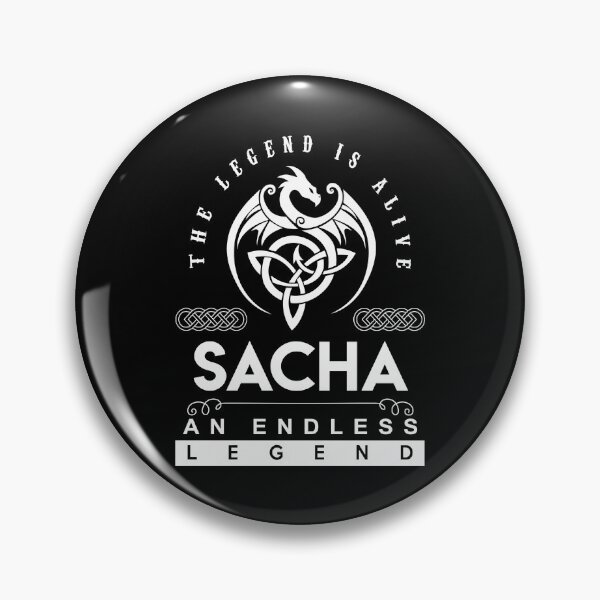 Item preview, Sacha Name T Shirt - Sacha The Legend Is Alive - An Endless Legend Gift Item Tee designed and sold by nauglesamatha.