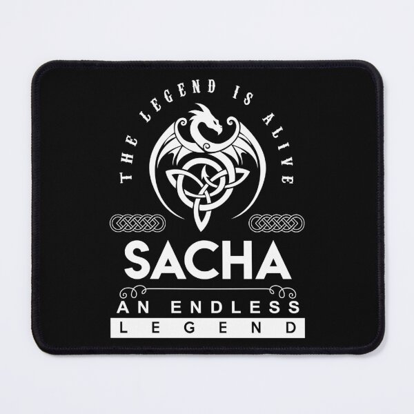 Item preview, Sacha Name T Shirt - Sacha The Legend Is Alive - An Endless Legend Gift Item Tee designed and sold by nauglesamatha.