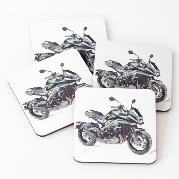 Item preview, Watercolor Katana Naked Motorcycle - original artwork by Vart. designed and sold by vartstudio.