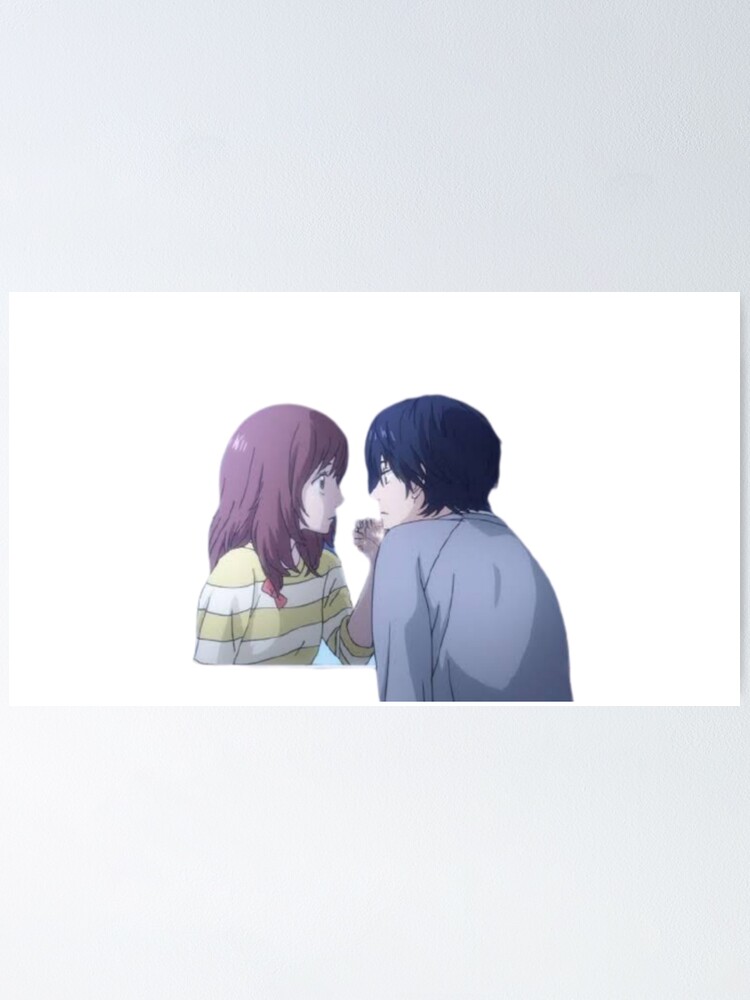 Ao Haru Ride Blue Spring Ride Couple | Poster