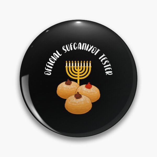 Item preview, Hanukkah Menorah Official Tester Sufganiyot graphic designed and sold by jakehughes2015.