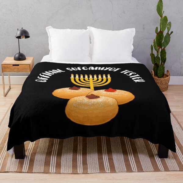 Item preview, Hanukkah Menorah Official Tester Sufganiyot graphic designed and sold by jakehughes2015.
