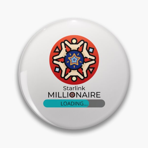 Item preview, Starlink Crypto Millionaire designed and sold by HassanDesigns.