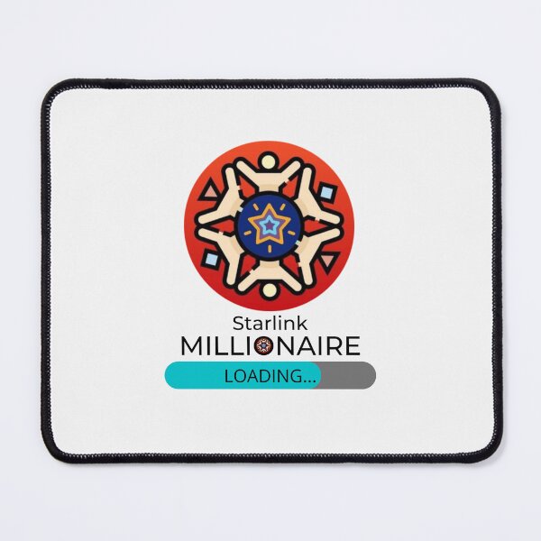 Item preview, Starlink Crypto Millionaire designed and sold by HassanDesigns.