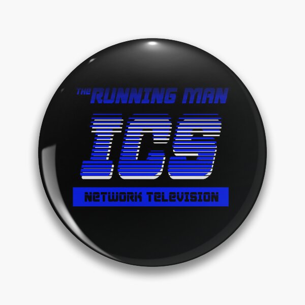 Item preview, Blue ICS Network Television The Running Man designed and sold by screenpromos.