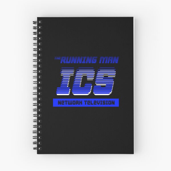 Item preview, Blue ICS Network Television The Running Man designed and sold by screenpromos.