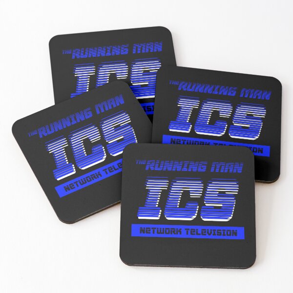 Item preview, Blue ICS Network Television The Running Man designed and sold by screenpromos.