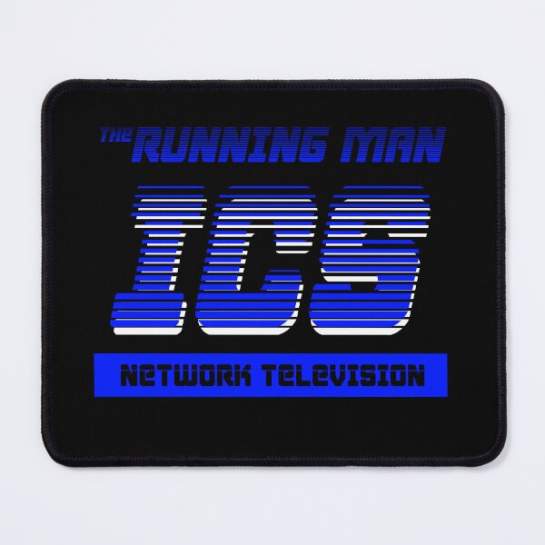 Item preview, Blue ICS Network Television The Running Man designed and sold by screenpromos.