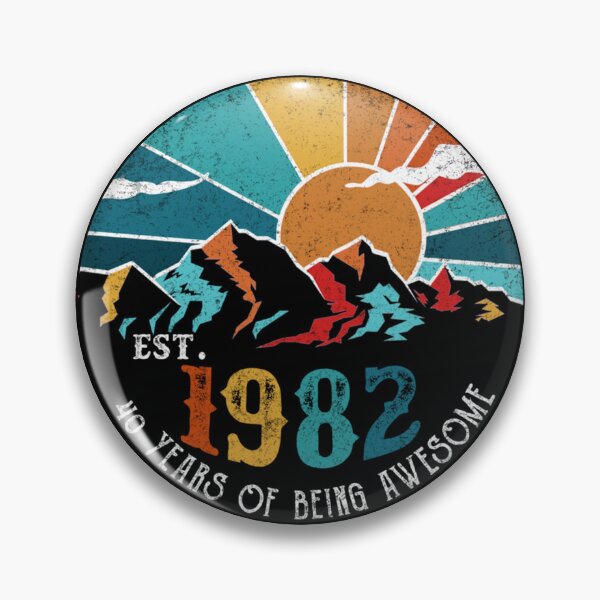 Item preview, Est. 1982 40 Year of Being Awesome Vintage 40th Birthday designed and sold by Kezichy.