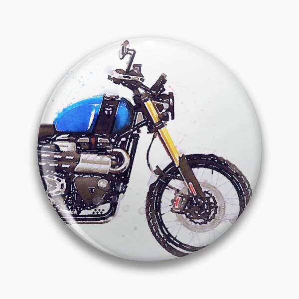Item preview, Watercolor Scrambler 1200 Motorcycle - original watercolor by Vart. designed and sold by vartstudio.