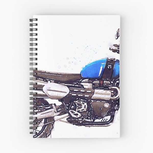 Item preview, Watercolor Scrambler 1200 Motorcycle - original watercolor by Vart. designed and sold by vartstudio.