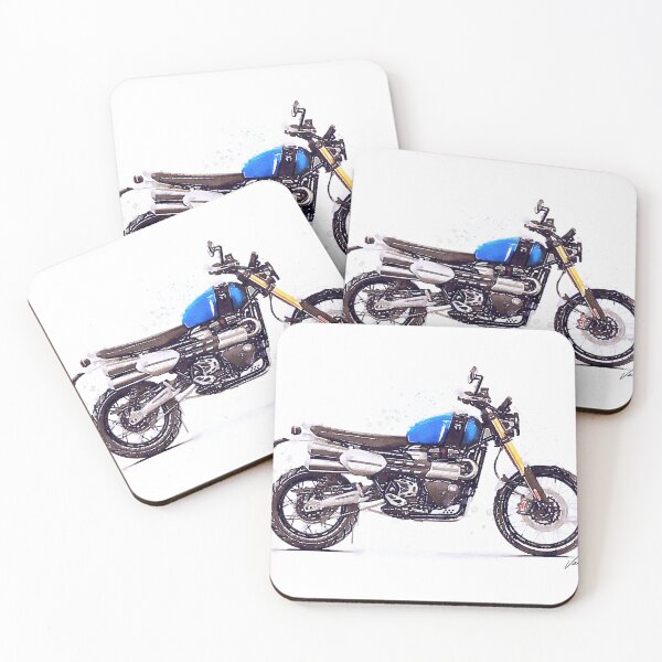 Item preview, Watercolor Scrambler 1200 Motorcycle - original watercolor by Vart. designed and sold by vartstudio.