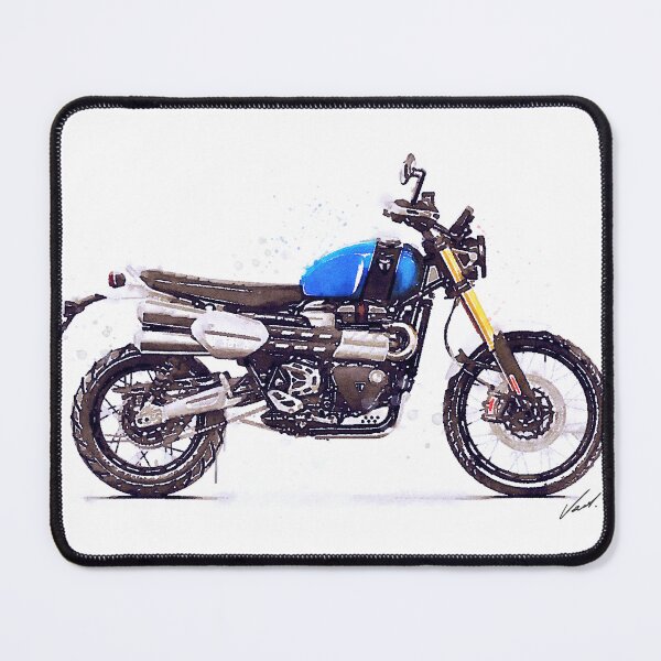 Item preview, Watercolor Scrambler 1200 Motorcycle - original watercolor by Vart. designed and sold by vartstudio.
