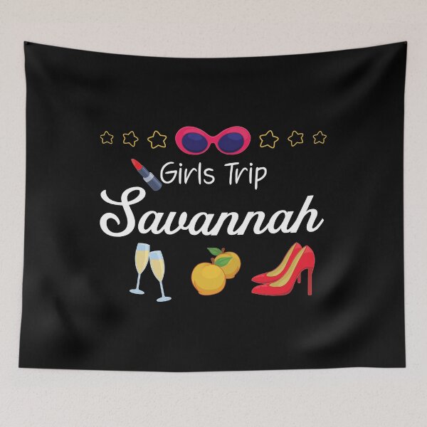 Item preview, Womens Bachelorette Savannah Girls Trip graphic designed and sold by jakehughes2015.