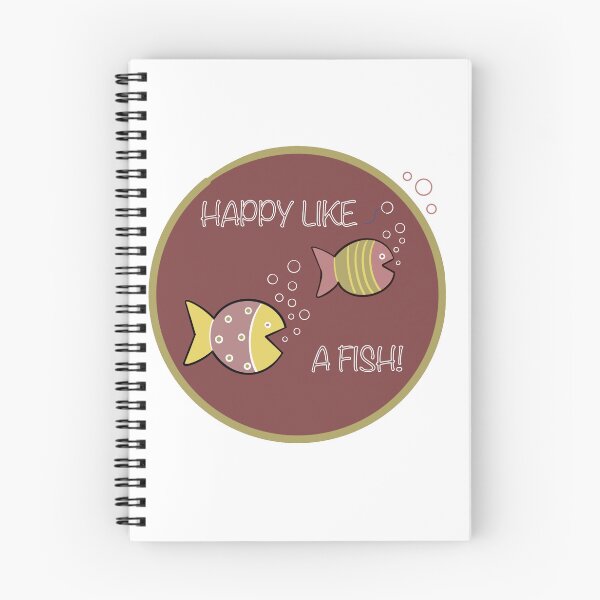 Item preview, Happy like a fish designed and sold by Muensterman.