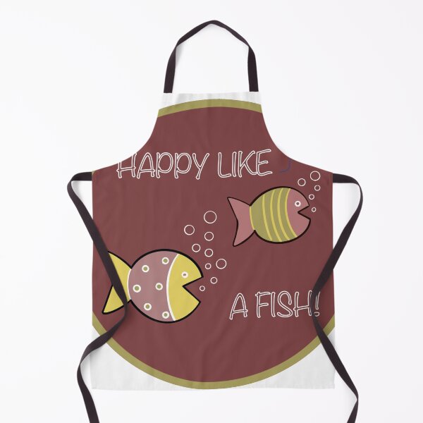 Item preview, Happy like a fish designed and sold by Muensterman.