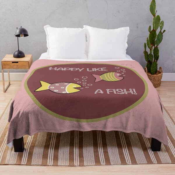Item preview, Happy like a fish designed and sold by Muensterman.