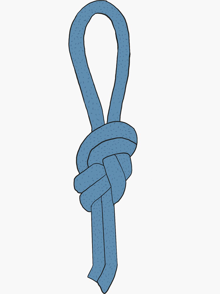 Knotty  Figure Eight Knot Illustration by Opposite Wall