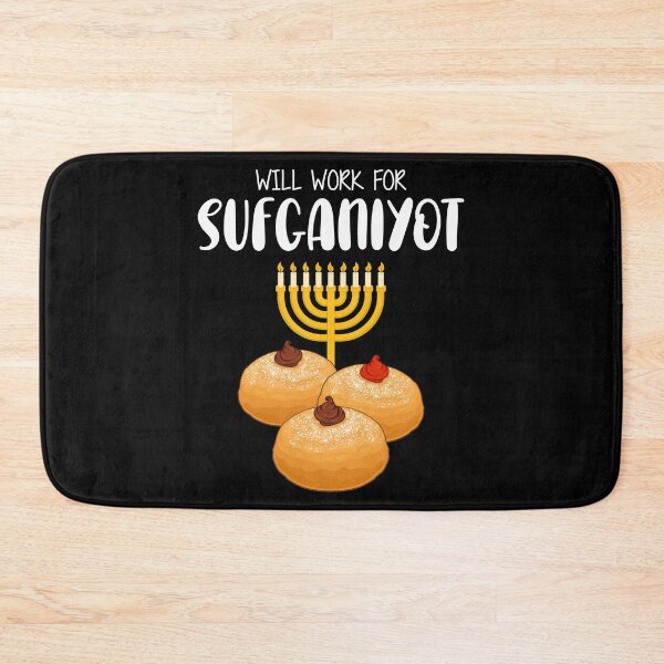 Item preview, Funny Hanukkah Menorah Will Work For Sufganiyot product designed and sold by jakehughes2015.