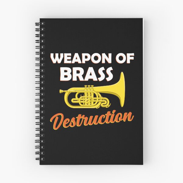 Item preview, Brass Destruction Mellophone Music Lover Musician graphic designed and sold by jakehughes2015.