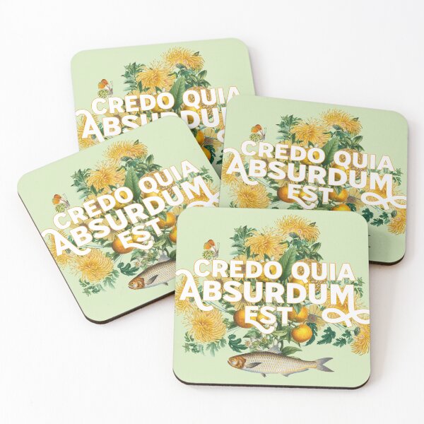 Item preview, I Believe It Because It is Absurd - Credo Quia Absurdum Est designed and sold by Trish Dish.