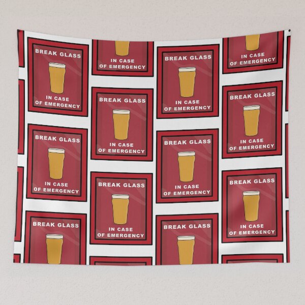 Artikelvorschau, Im Notfall Glas zerbrechen Bier Pint entworfen und verkauft von Captain-Jackson.